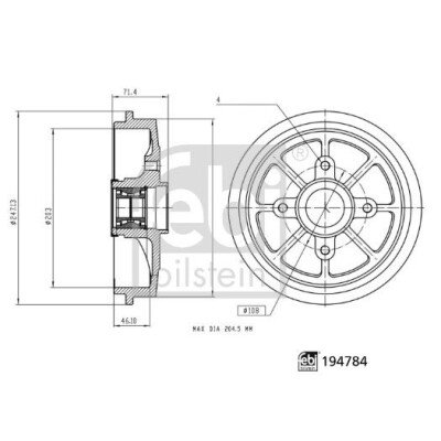 Tambour de frein