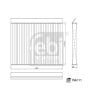 Filtre, air de l'habitacle