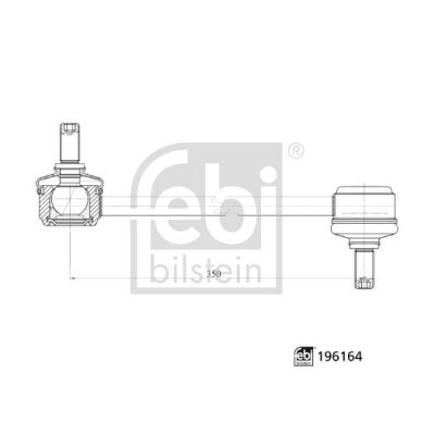 Entretoise/tige, stabilisateur