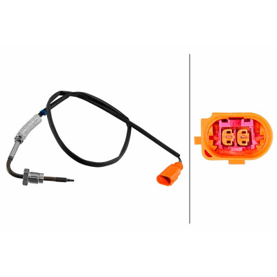 Capteur de température des gaz d'échappement HELLA 6PT 010 376-621