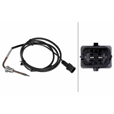 Capteur de température des gaz d'échappement HELLA 6PT 010 376-651