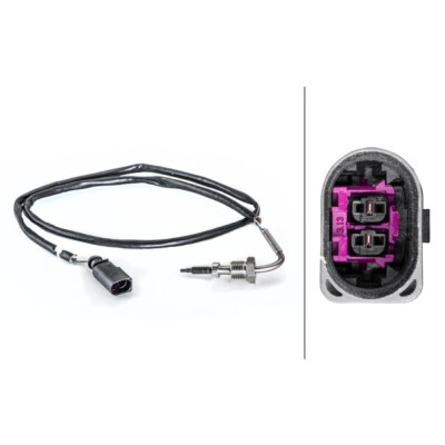 Capteur de température des gaz d'échappement HELLA 6PT 014 494-431