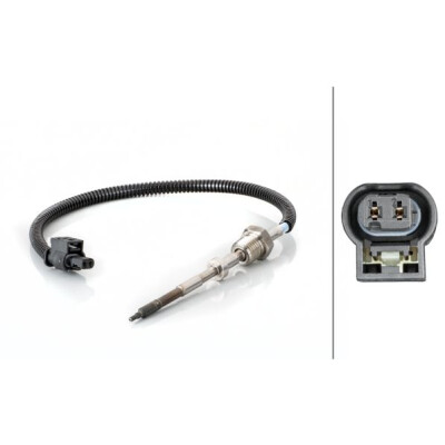 Capteur de température des gaz d'échappement HELLA 6PT 014 494-521