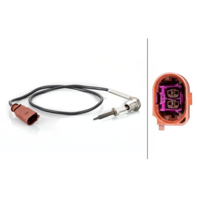 Capteur de température des gaz d'échappement HELLA 6PT 014 494-761