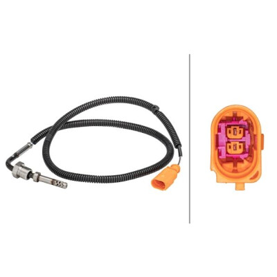 Capteur de température des gaz d'échappement HELLA 6PT 358 181-001