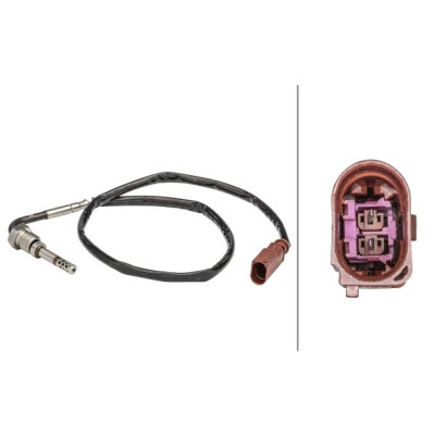 Capteur de température des gaz d'échappement HELLA 6PT 358 181-011