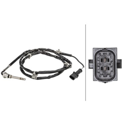 Capteur de température des gaz d'échappement HELLA 6PT 358 181-071