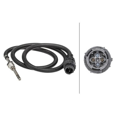 Capteur de température des gaz d'échappement HELLA 6PT 358 181-331