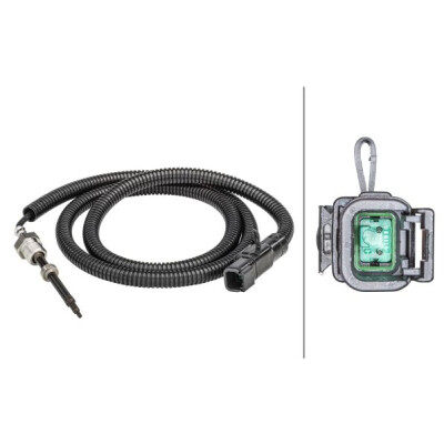 Capteur de température des gaz d'échappement HELLA 6PT 358 181-341