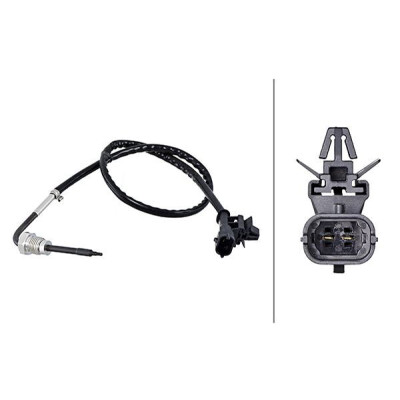 Capteur de température des gaz d'échappement HELLA 6PT 358 181-831