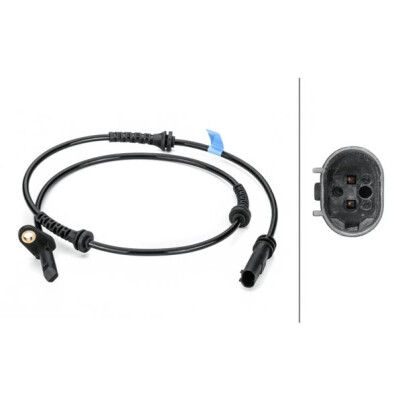 Capteur de vitesse de roue HELLA 6PU 012 806-491