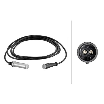 Capteur de vitesse de roue HELLA 6PU 230 048-281