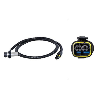 Capteur de vitesse de roue HELLA 6PU 230 048-501
