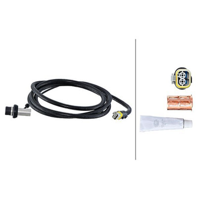 Capteur de vitesse de roue HELLA 6PU 230 048-511
