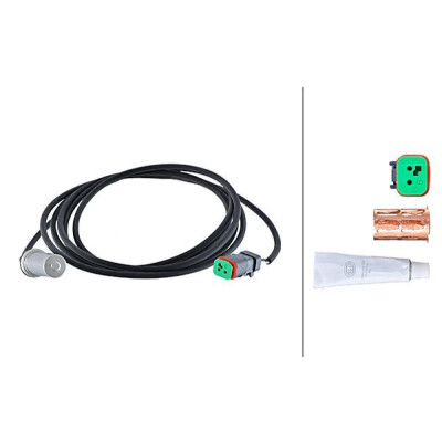 Capteur de vitesse de roue HELLA 6PU 230 048-571