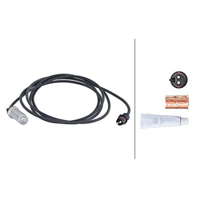 Capteur de vitesse de roue HELLA 6PU 230 048-581