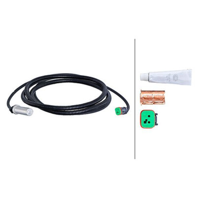 Capteur de vitesse de roue HELLA 6PU 230 048-611