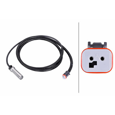 Capteur, vitesse de roue