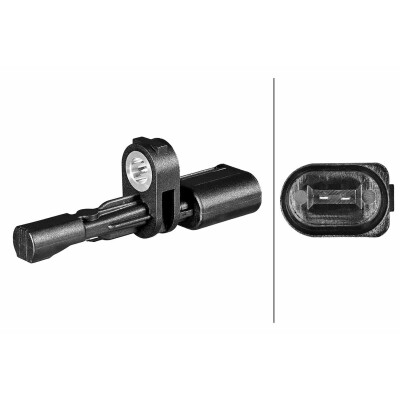 Capteur de vitesse de roue HELLA 6PU 358 216-311