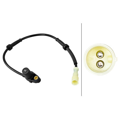 Capteur de vitesse de roue HELLA 6PU 358 217-221