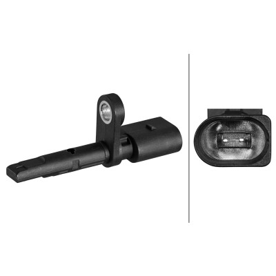 Capteur de vitesse de roue HELLA 6PU 358 218-481