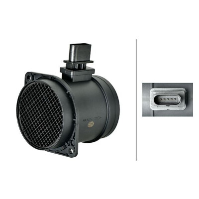 Débitmètre d'air massique HELLA 8ET 358 166-551