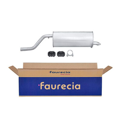 Silencieux arrière