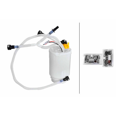 Pot de stabilisation, pompe à carburant