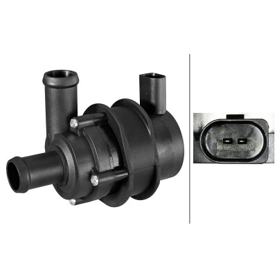 Pompe à eau supplémentaire (circuit d'eau de refroidissement) HELLA 8TW 358 304-541
