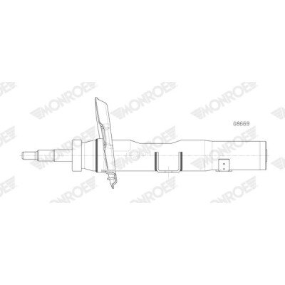 Amortisseur MONROE G8669