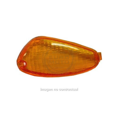 Verre de clignotant avant droit SGR Gilera