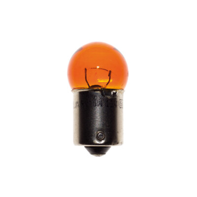 Lampe témoin moto 12V 10W Bau15S ambre