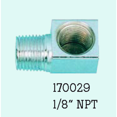 Raccord union A 90 MF 18 zingué