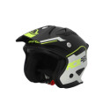 Casque Acerbis Jet Aria Blanc et Jaune XXL