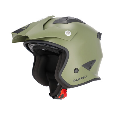 CASQUE JET ARIA 2206 Vert Militaire Taille XS