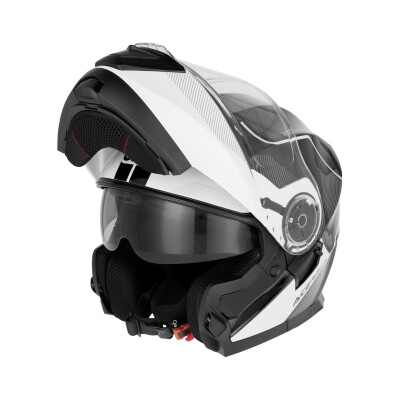 CASQUE SEREL 2206 NOIR ET BLANC TAILLE M