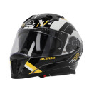 CASQUE X-WAY GRAPHIC NOIR JAUNE XS