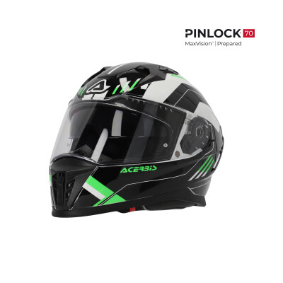 CASQUE X-WAY GRAPHIC NOIR VERT XL