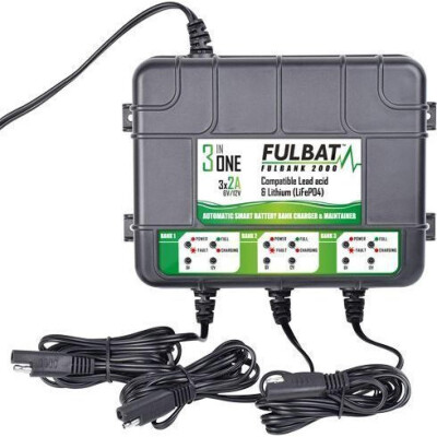 Chargeur FULBANK 2000 6V/12V