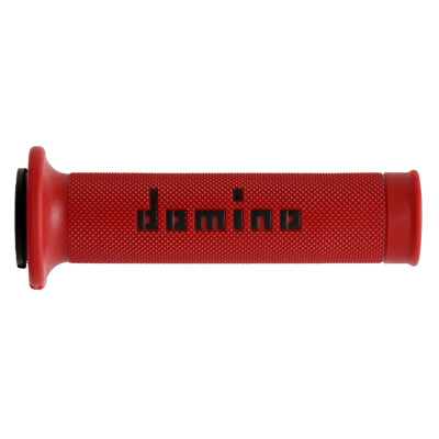 Poignées Domino A010 Racing rouge A01041C4042