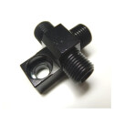 DISTRIBUTEUR MMM 10x1 EN ALUMINIUM NOIR