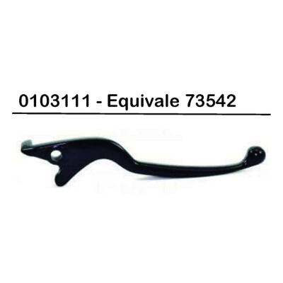 LEVIER DE FREIN DROIT NOIR KYMCO ET TGB (V73542)