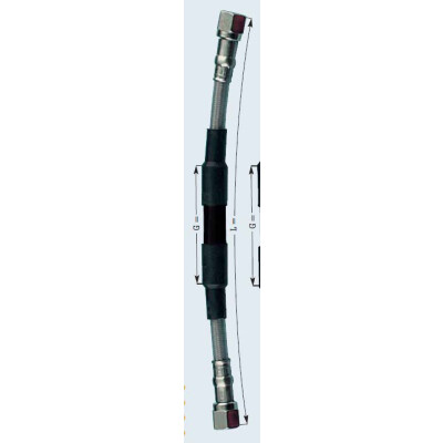 TUBE EN ACIER TOUT-TERRAIN 1250 MM. TRANSP