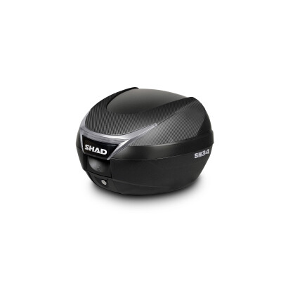 Coffre moto SHAD SH34 carbone D0B34106
