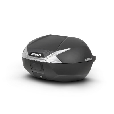 Coffre moto SHAD SH47 blanc D0B47106