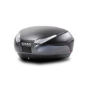 Coffre moto SHAD SH48 gris foncé et noir D0B48300