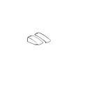 Set Color LID SH23 aluminium LR SHAD D1B23E25