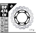 Disque flottant complet GALFER Wave (C. Alu.) 298x