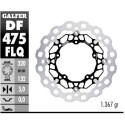 Disque flottant Qubic GALFER (acier) 320 x 5 mm DF475FLQ