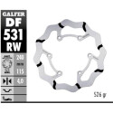 Disque fixe fendu GALFER Wave 240 x 4 mm DF531RW